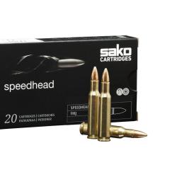 CARTOUCHE SAKO 8X57JS 8.2G 127GR RANGE SPEEDHEAD FMJ RANGE X50