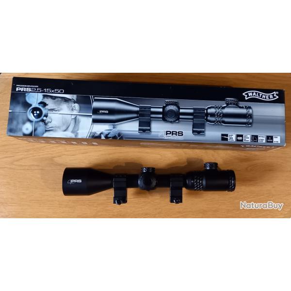 Lunette d'affut  Walther PRS 2,5-15x50