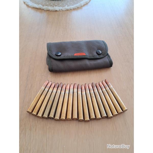 Balle 9.3x74R + etui