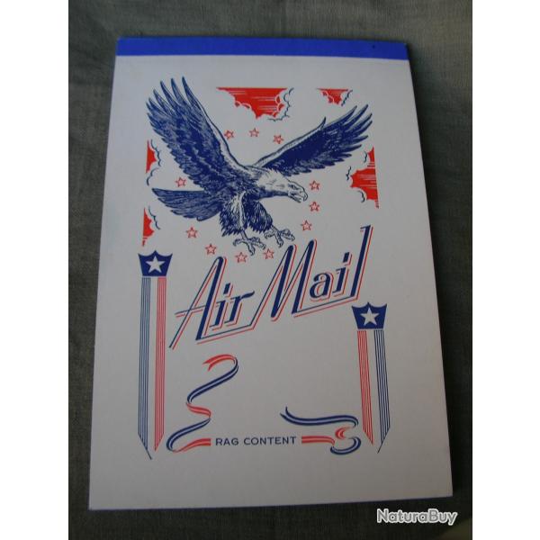 WW2 US BLOC DE CORRESPONDANCE DE FEUILLES VIERGES NEUF MILITAIRE AM�RICAIN (39-45)