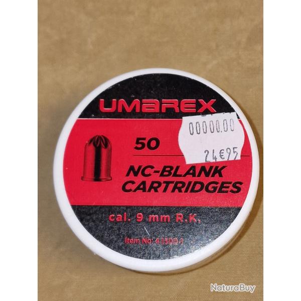 Cartouches  blanc cal. 9mm RK Umarex HILMAR SUPER DESTOCK !!!