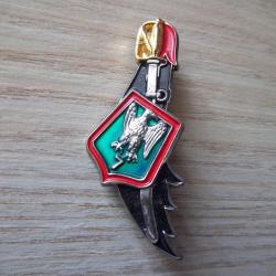 insigne 7&eacute;me r&eacute;giment chasseur arme blind&eacute;e cavalerie fab ATLAS