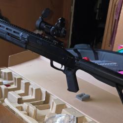 FUSIL A POMPE / HDX 68  (16 JOULES) avec billes de PAINTBALL cal.68 & gaz