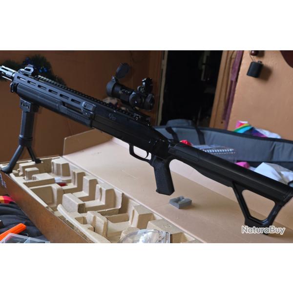 FUSIL A POMPE / HDX 68  (16 JOULES) avec billes de PAINTBALL cal.68 & gaz