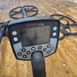 D&eacute;tecteur de m&eacute;taux Minelab E-Trac