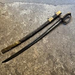 Sabre d'officier de la Garde nationale - Révolution française (1790-1795) - Lame gravée