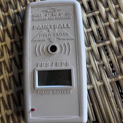 Radar field paintball (chronographe)