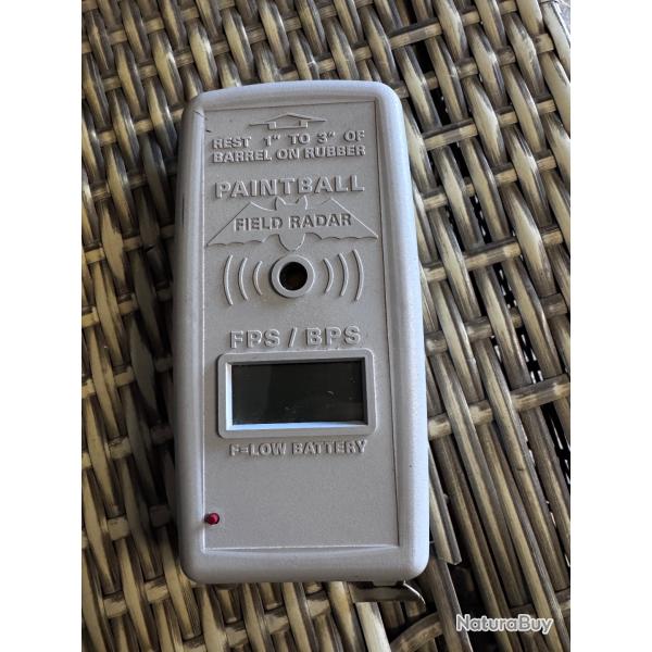 Radar field paintball (chronographe)