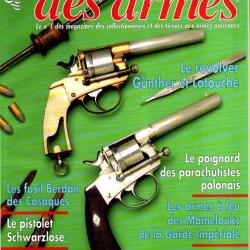 gazette des armes 287 fusil sharp , lance patate, fusols cosaques 2, pistolet schwar-zlose standard