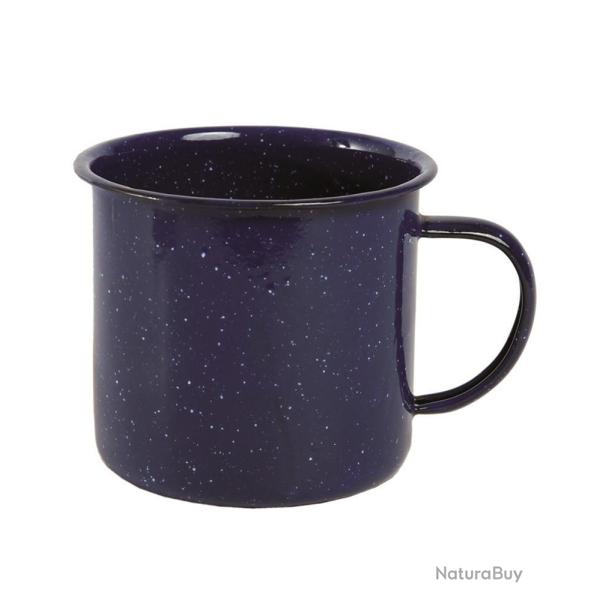 Tasse �maill�e bleue western 680ml