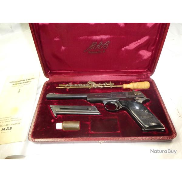 pistolet MAB  F cal 22lr