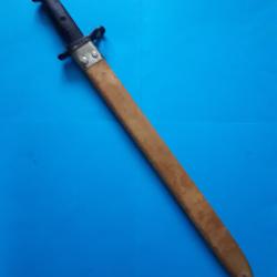 BAIONNETTE US 1905 FOURREAU MOD&Egrave;LE 1910 tr&egrave;s bon &eacute;tat