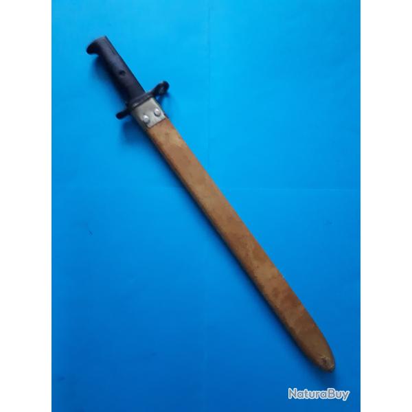 BAIONNETTE US 1905 FOURREAU MOD�LE 1910 tr�s bon �tat