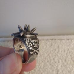 Bague de défense vintage, USA, 80's