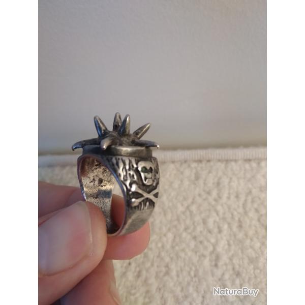 Bague de dfense vintage, USA, 80's