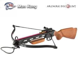 Arbalète ManKung De 150 Lbs Avec Crosse Bois Bois
