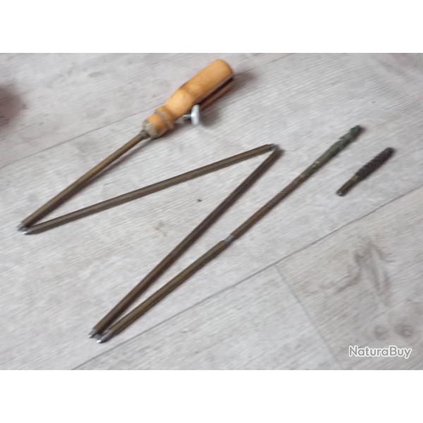 Baguette de nettoyage pour fusils Rubin Schmidt Suisse en calibre 7,5 ou autres fusils. ERLA