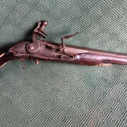 PISTOLET SILEX PLATINE CASTRES