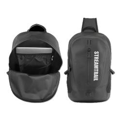 Sling pack STREAM TRAIL Stormy stream sider Black