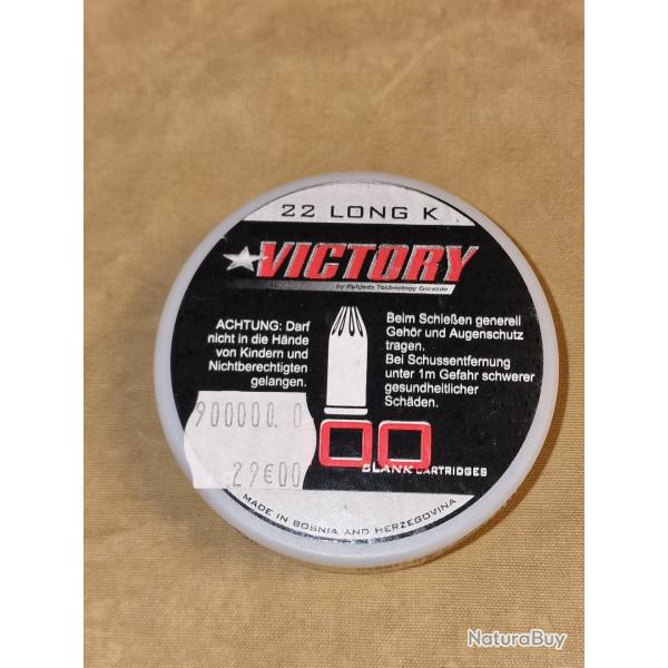 Cartouches  blanc cal. 22 Victory HILMAR SUPER DESTOCK !!!