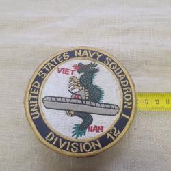 Patch tissu US  dragon vert