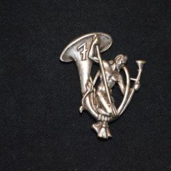 INSIGNE 7° BATAILLON CHASSEUR ALPINS - 7° BCA-SANS MARQUAGE