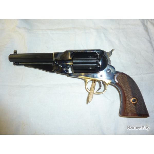 Revolver Pietta Remington 1858 Sheriff Cal44- Carcasse jaspe - Crosse quadrille - Barillet flt -