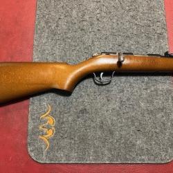 Occasion carabine J GAUCHER cal 22lr monocoup canon filet&eacute; 1/2x20