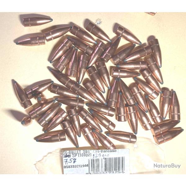 Ogives CARCANO 7x35x51 chasse 50 pi�ces