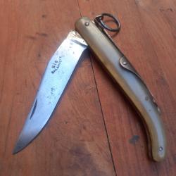 Grand Couteau à palme 218 BALKANIQUE Manche en Corne