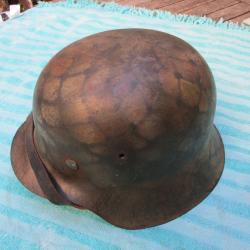 casque allemand camo modele 42 complet