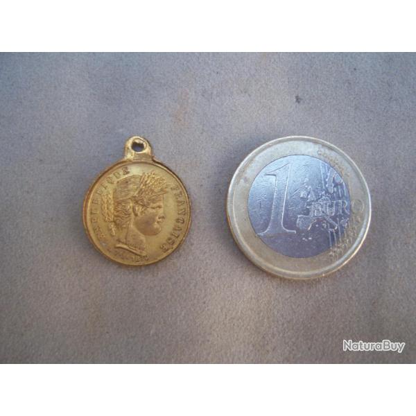 1 M�DAILLE  Guerre 1870/1871  INVASION  x