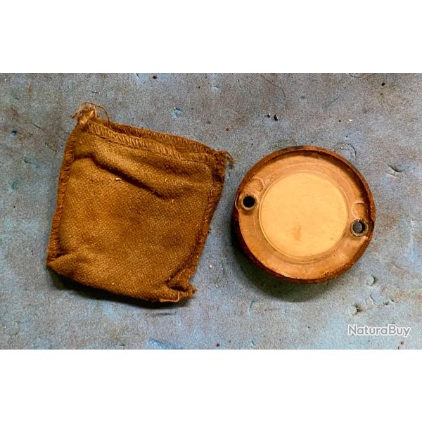 disque lumineux casque parachutiste us ww2  luminous disk us parachutist