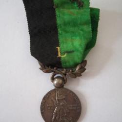 rare médaille  politique  LIGUE DES PATRIOTES     concours national de  tir  paris 1884  x