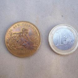 MÉDAILLE LIGUE ANTI PRUSSIENNE - INVASION 1870 1871   ALSACE  x