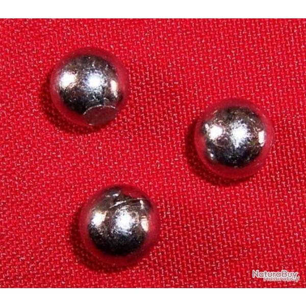 80 Balles rondes cal 36 (.375)