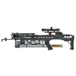 Arbal&egrave;te &agrave; poulies ManKung Direwolf XB70 215 lbs 415 FPS Noir