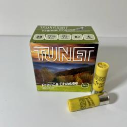 Cartouches Tunet France Chasse 20/70 plomb N° 4