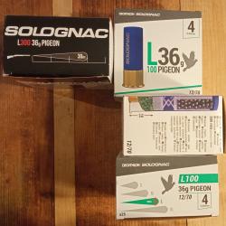 Cartouches de chasse 12x70 Solognac