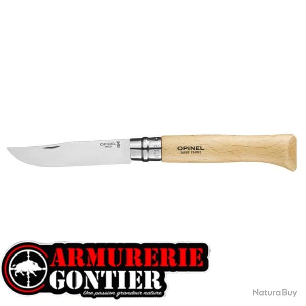 Couteau OPINEL N�12 lame INOX manche H�TRE
