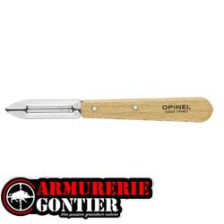 Eplucheur OPINEL N&deg;115 lame INOX manche H&Ecirc;TRE