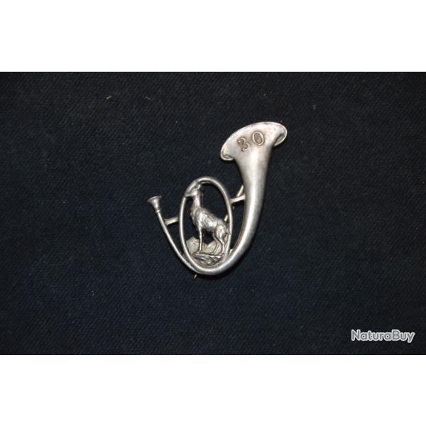 INSIGNE 30 BATAILLON DE CHASSEURS A PIED -30 BCAP-ARTHUS BERTRAND PARIS DEPOSE