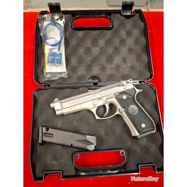 BERETTA 92 FS INOX CAL.  9X19 ETAT NEUF