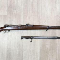 Carabine MAUSER Gewehr 98 - Danzig 1903 - Cal. 8x57 IS + Baïonnette (Occasion)