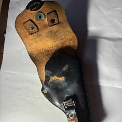 Etui 7.65 allemand WW 2 . Original . Étui pour pistolet CZ 27- 7.65mm pour Wehrmacht ou Waffen SS