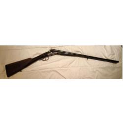Fusil ideal juxtapos&eacute; calibre 16/70. Repararation crosse faitr avec huile ajout talon en caoutchouc