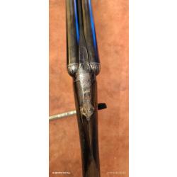 Fusil ideal juxtapos&eacute; calibre 16/70. Repararation crosse faitr avec huile ajout talon en caoutchouc