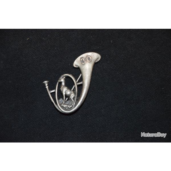 INSIGNE 30 BATAILLON DE CHASSEURS A PIED -30 BCAP-SANS MARQUAGE (ARTHUS BERTRAND ??)