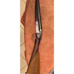 Fusil de collection calibre 16/65.Reparation bois refaite goujon bois.En &eacute;tat de fonctionnement