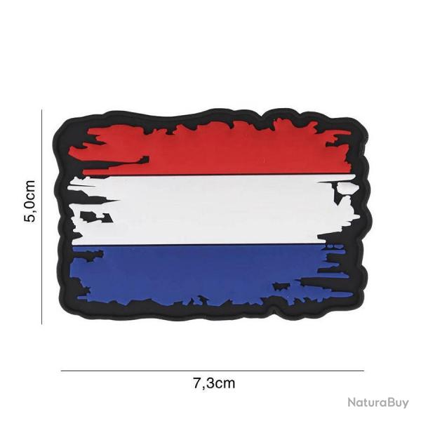 Patch 3D PVC Drapeau Hollande vintage